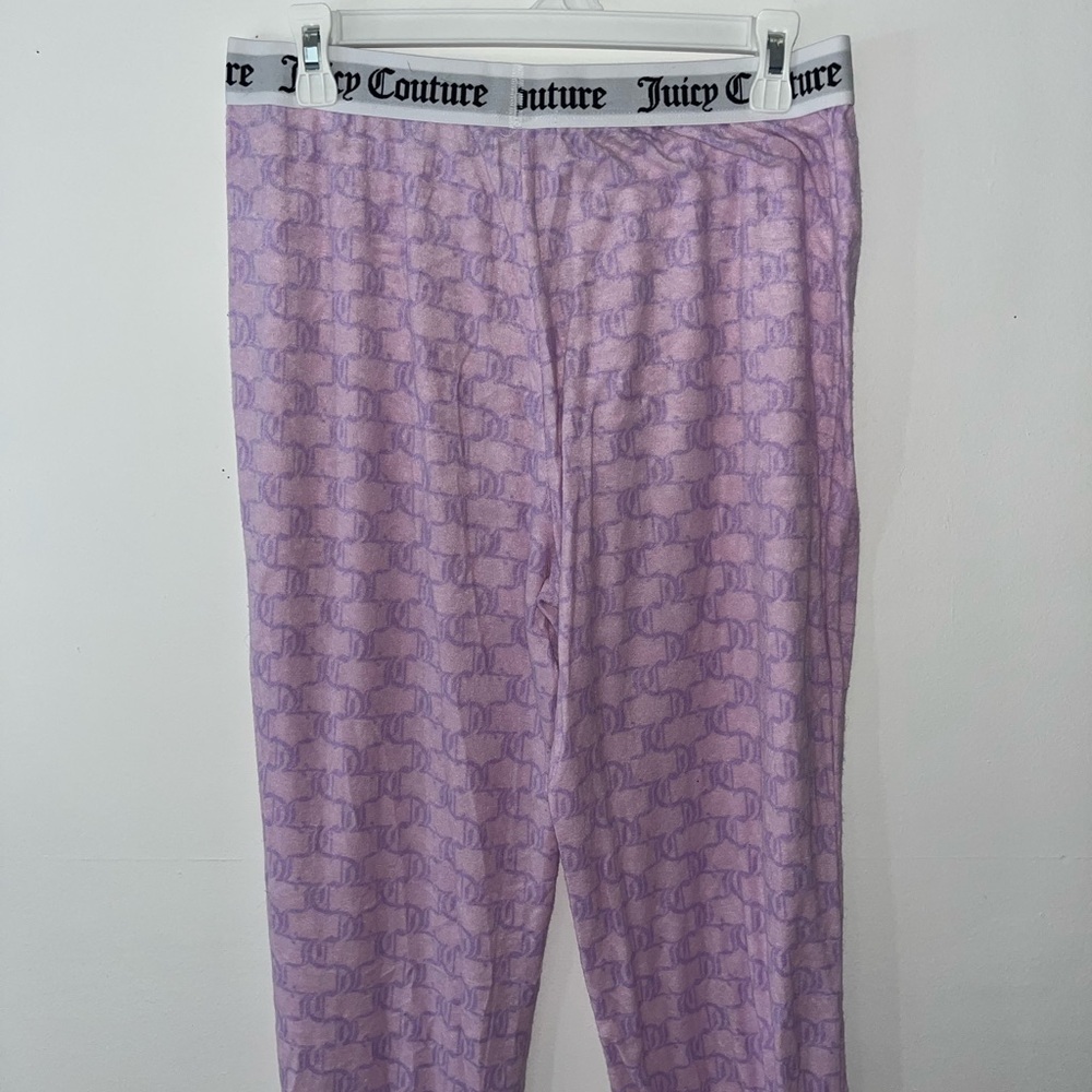 Juicy Couture Lavender Pyjama Set with Logo Waistband - Picture 7 of 7